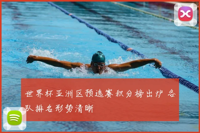 世界杯亚洲区预选赛积分榜出炉 各队排名形势清晰